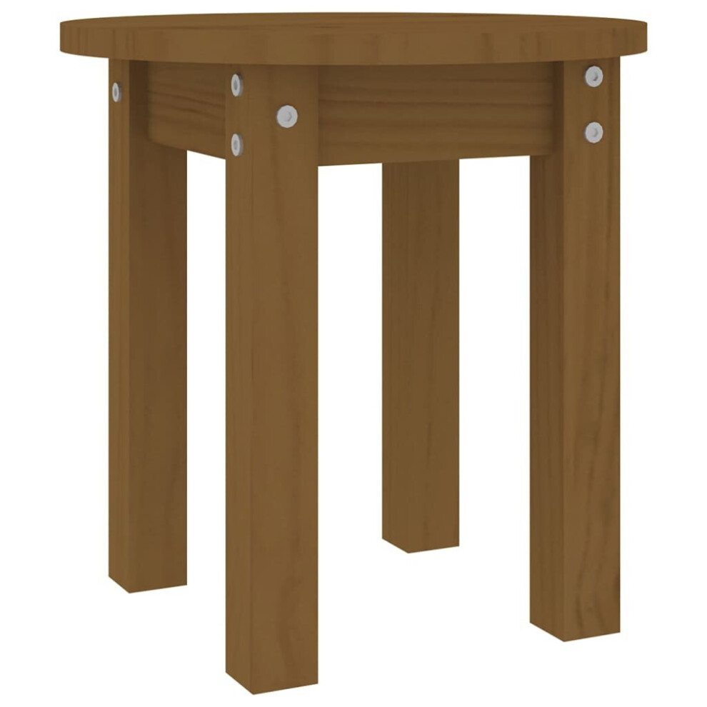 (honey brown) vidaXL Solid Wood Pine Coffee Table Ã 35x35 cm Side Accent Table Multi Colours