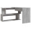 VidaXL (grey sonoma) vidaXL Corner Desk Writing Rotable Table Engineered Wood Desk Multi Colours 5
