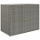 VidaXL vidaXL Gartenschrank Grau 100x55,5x80 cm Poly Rattan 1