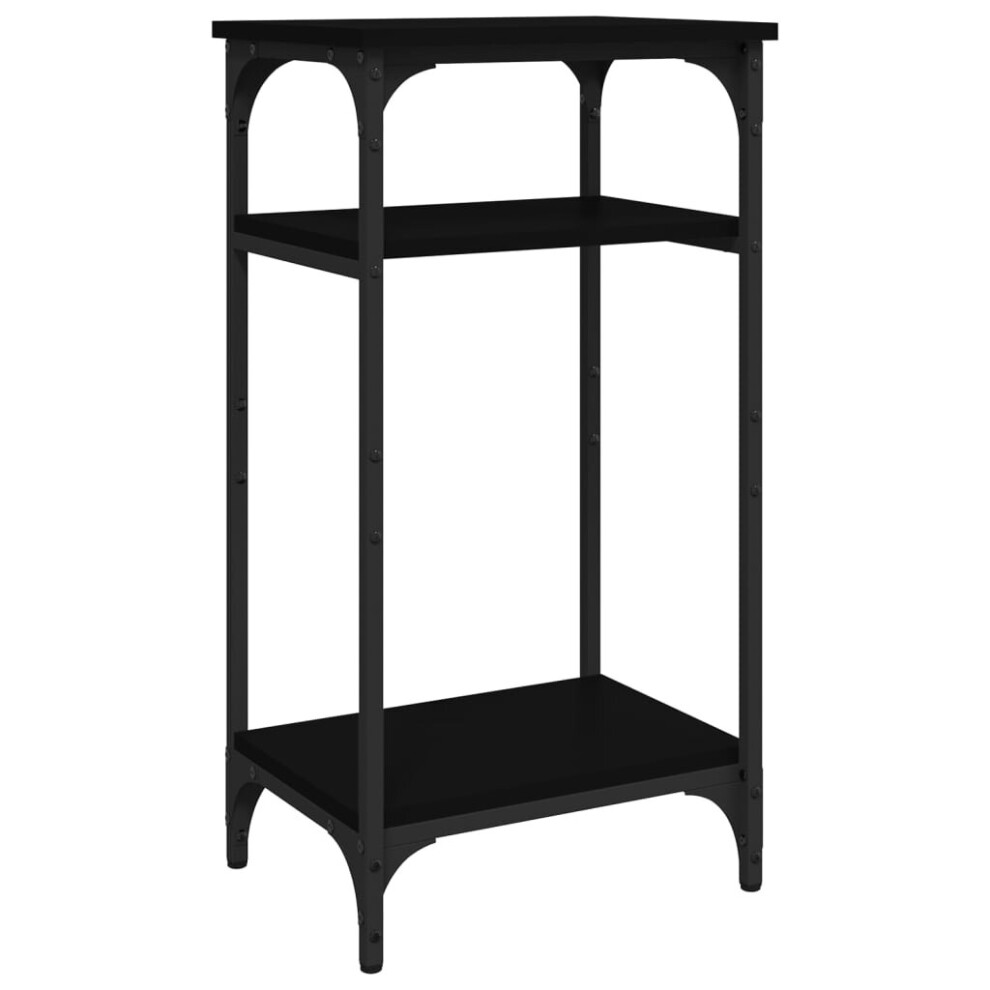 Vidaxl (Black) Side Table Engineered Wood Desk Multi Colours 35X30x60 Cm/40X30x75 Cm