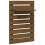 VidaXL (honey brown) vidaXL 2x Solid Wood Pine Wall-mounted Bedside Shelves Storage Multi Colours 5