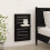 VidaXL (black) vidaXL 2x Solid Wood Pine Wall-mounted Bedside Shelves Storage Multi Colours 3