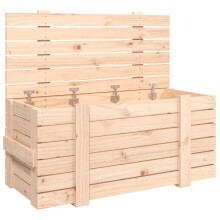 (brown, 91 x 40.5 x 42 cm) vidaXL Solid Wood Pine Storage Box Blanket Box Multi Colours 58/91x40.5x42 cm