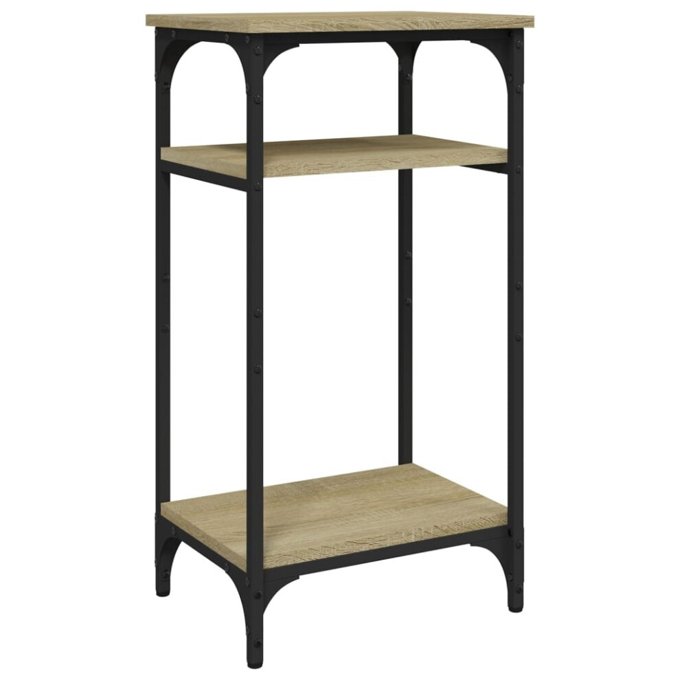 Vidaxl (Sonoma Oak) Side Table Engineered Wood Desk Multi Colours 35X30x60 Cm/40X30x75 Cm