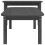 VidaXL (grey) vidaXL Solid Wood Pine Coffee Table Set 2 Piece Side End Table Multi Colours 7
