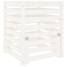 (white pine, 63.5 x 63.5 x 77.5 cm) vidaXL Composter Solid Wood Pine Multi Colours 63.5x63.5x77.5/82.5x82.5x99.5cm