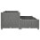 VidaXL vidaXL Hochbeet 80x80x38 cm Polypropylen 3