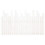 VidaXL (white, 140 x 3 x 80 cm) vidaXL Solid Wood Pine Wall Headboard Bedroom Bed Header Multi Colours/Sizes 5