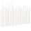 VidaXL (white, 140 x 3 x 80 cm) vidaXL Solid Wood Pine Wall Headboard Bedroom Bed Header Multi Colours/Sizes 1