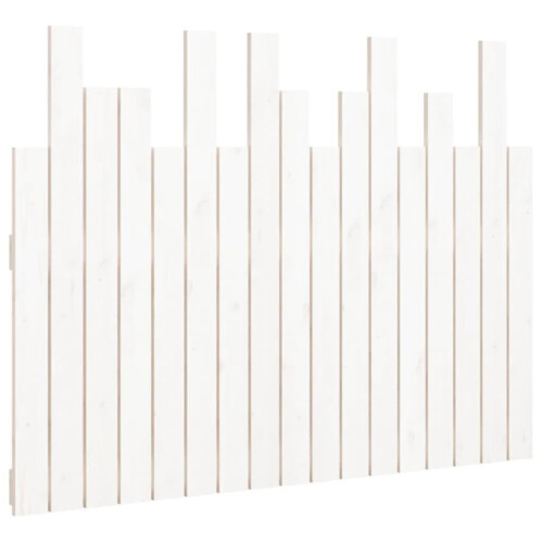 VidaXL (white, 108 x 3 x 80 cm) vidaXL Solid Wood Pine Wall Headboard Bedroom Bed Header Multi Colours/Sizes