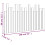 VidaXL (white, 140 x 3 x 80 cm) vidaXL Solid Wood Pine Wall Headboard Bedroom Bed Header Multi Colours/Sizes 8