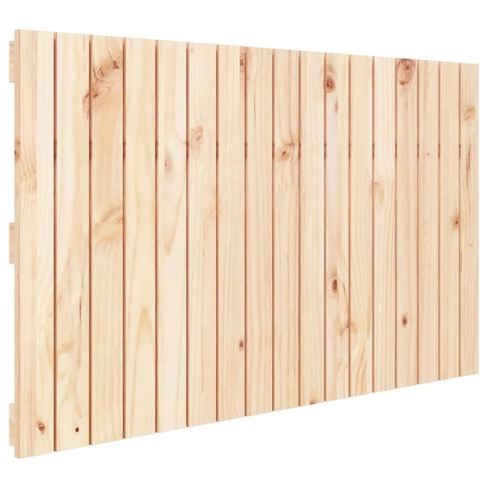 (brown, 108 x 3 x 60 cm) vidaXL Solid Wood Pine Wall Headboard Bed Header Multi Colours Multi Sizes