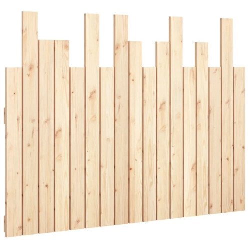 VidaXL (brown, 108 x 3 x 80 cm) vidaXL Solid Wood Pine Wall Headboard Bedroom Bed Header Multi Colours/Sizes
