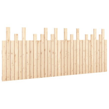 (brown, 204 x 3 x 80 cm) vidaXL Solid Wood Pine Wall Headboard Bedroom Bed Header Multi Colours/Sizes