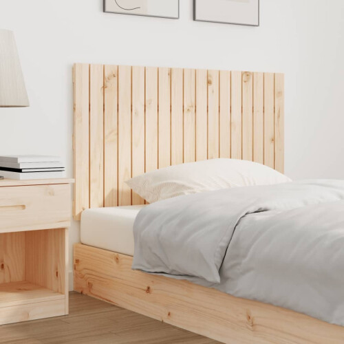 VidaXL (brown, 108 x 3 x 60 cm) vidaXL Solid Wood Pine Wall Headboard Bed Header Multi Colours Multi Sizes 2