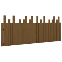 (honey brown, 204 x 3 x 80 cm) vidaXL Solid Wood Pine Wall Headboard Bedroom Bed Header Multi Colours/Sizes