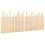 VidaXL (brown, 204 x 3 x 80 cm) vidaXL Solid Wood Pine Wall Headboard Bedroom Bed Header Multi Colours/Sizes 2