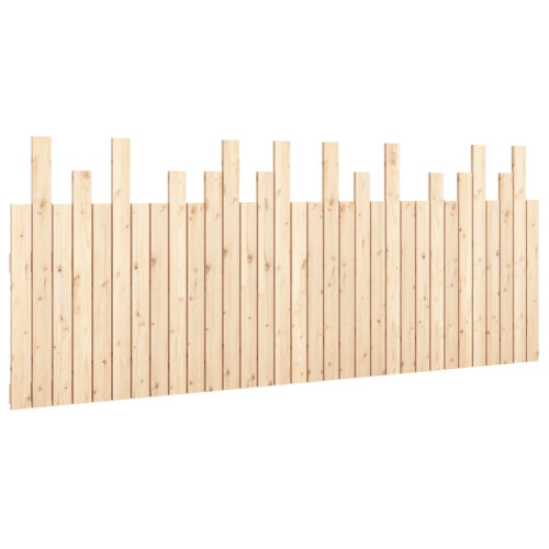 VidaXL (brown, 204 x 3 x 80 cm) vidaXL Solid Wood Pine Wall Headboard Bedroom Bed Header Multi Colours/Sizes 1