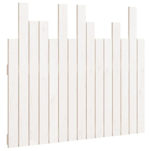 VidaXL (white, 95.5 x 3 x 80 cm) vidaXL Solid Wood Pine Wall Headboard Bedroom Bed Header Multi Colours/Sizes 1