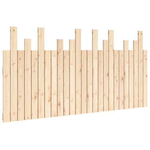 VidaXL (brown, 159.5 x 3 x 80 cm) vidaXL Solid Wood Pine Wall Headboard Bedroom Bed Header Multi Colours/Sizes