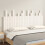 VidaXL (white, 159.5 x 3 x 80 cm) vidaXL Solid Wood Pine Wall Headboard Bedroom Bed Header Multi Colours/Sizes 3