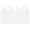 VidaXL (white, 127.5 x 3 x 80 cm) vidaXL Solid Wood Pine Wall Headboard Bedroom Bed Header Multi Colours/Sizes 5