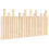 VidaXL (brown, 159.5 x 3 x 80 cm) vidaXL Solid Wood Pine Wall Headboard Bedroom Bed Header Multi Colours/Sizes 2