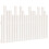 VidaXL (white, 127.5 x 3 x 80 cm) vidaXL Solid Wood Pine Wall Headboard Bedroom Bed Header Multi Colours/Sizes 2