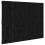 VidaXL (black, 146.5 x 3 x 110 cm) vidaXL Solid Wood Pine Wall Headboard Bed Header Multi Colours Multi Sizes 1
