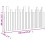 VidaXL (white, 166 x 3 x 80 cm) vidaXL Solid Wood Pine Wall Headboard Bedroom Bed Header Multi Colours/Sizes 8