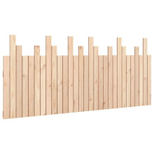 (brown, 185 x 3 x 80 cm) vidaXL Solid Wood Pine Wall Headboard Bedroom Bed Header Multi Colours/Sizes