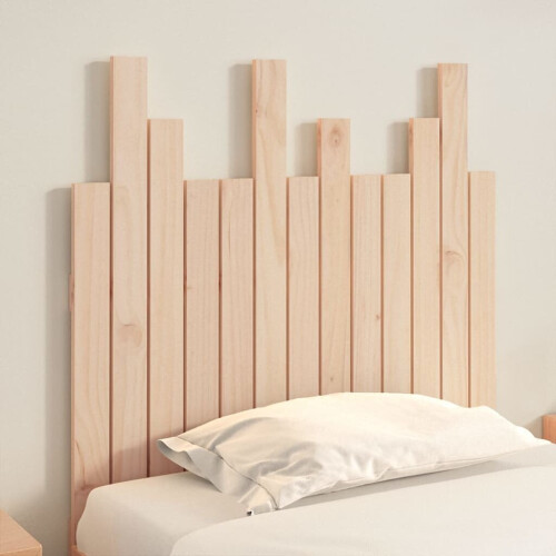 VidaXL (brown, 82.5 x 3 x 80 cm) vidaXL Solid Wood Pine Wall Headboard Bedroom Bed Header Multi Colours/Sizes 2