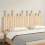 VidaXL (brown, 159.5 x 3 x 80 cm) vidaXL Solid Wood Pine Wall Headboard Bedroom Bed Header Multi Colours/Sizes 3