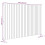VidaXL (black, 159.5 x 3 x 110 cm) vidaXL Solid Wood Pine Wall Headboard Bed Header Multi Colours Multi Sizes 8