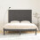 VidaXL (grey, 166 x 3 x 110 cm) vidaXL Solid Wood Pine Wall Headboard Bed Header Multi Colours Multi Sizes 3