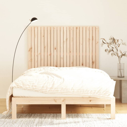 VidaXL (brown, 140 x 3 x 110 cm) vidaXL Solid Wood Pine Wall Headboard Bed Header Multi Colours Multi Sizes 2