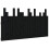 VidaXL (black, 146.5 x 3 x 80 cm) vidaXL Solid Wood Pine Wall Headboard Bedroom Bed Header Multi Colours/Sizes 2