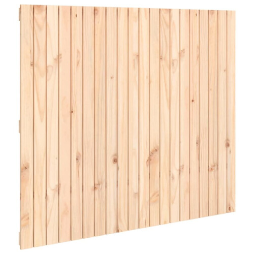 VidaXL (brown, 127.5 x 3 x 110 cm) vidaXL Solid Wood Pine Wall Headboard Bed Header Multi Colours Multi Sizes 1