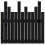 VidaXL (black, 82.5 x 3 x 80 cm) vidaXL Solid Wood Pine Wall Headboard Bedroom Bed Header Multi Colours/Sizes 5