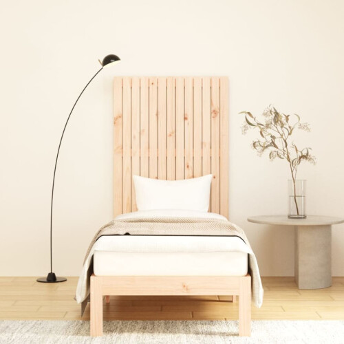 VidaXL (brown, 82.5 x 3 x 110 cm) vidaXL Solid Wood Pine Wall Headboard Bed Header Multi Colours Multi Sizes 2