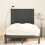 VidaXL (grey, 127.5 x 3 x 110 cm) vidaXL Solid Wood Pine Wall Headboard Bed Header Multi Colours Multi Sizes 3