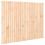 VidaXL (brown, 146.5 x 3 x 110 cm) vidaXL Solid Wood Pine Wall Headboard Bed Header Multi Colours Multi Sizes 1