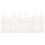 VidaXL (white, 166 x 3 x 80 cm) vidaXL Solid Wood Pine Wall Headboard Bedroom Bed Header Multi Colours/Sizes 5