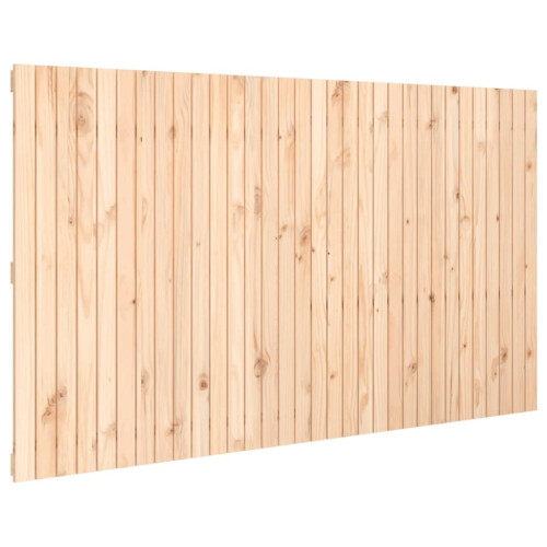 VidaXL (brown, 204 x 3 x 110 cm) vidaXL Solid Wood Pine Wall Headboard Bed Header Multi Colours Multi Sizes