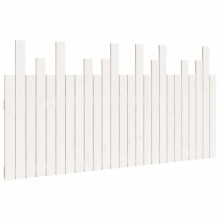 (white, 159.5 x 3 x 80 cm) vidaXL Solid Wood Pine Wall Headboard Bedroom Bed Header Multi Colours/Sizes