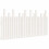 VidaXL (white, 159.5 x 3 x 80 cm) vidaXL Solid Wood Pine Wall Headboard Bedroom Bed Header Multi Colours/Sizes 1