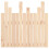VidaXL (brown, 82.5 x 3 x 80 cm) vidaXL Solid Wood Pine Wall Headboard Bedroom Bed Header Multi Colours/Sizes 5
