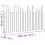 VidaXL (black, 146.5 x 3 x 80 cm) vidaXL Solid Wood Pine Wall Headboard Bedroom Bed Header Multi Colours/Sizes 8