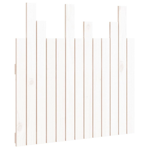 VidaXL (white, 82.5 x 3 x 80 cm) vidaXL Solid Wood Pine Wall Headboard Bedroom Bed Header Multi Colours/Sizes 1