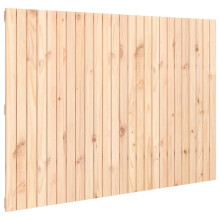 (brown, 159.5 x 3 x 110 cm) vidaXL Solid Wood Pine Wall Headboard Bed Header Multi Colours Multi Sizes